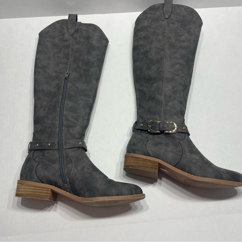 Comfort EST 1946 Western gray dress boots. Size 8. Pre-owned great condition. - Picture 14 of 16